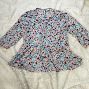 Elle Spring Floral‎ Blouse